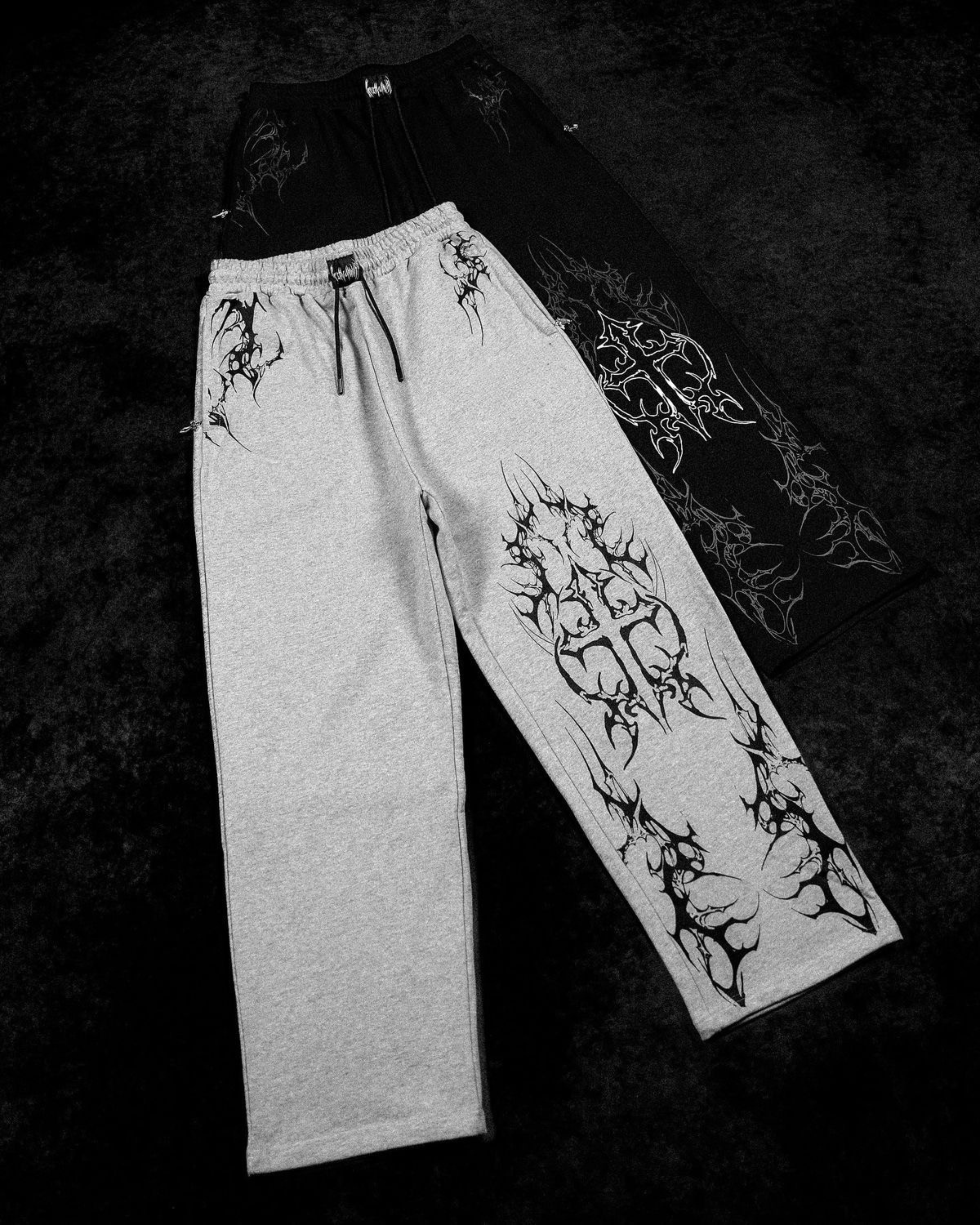 Tribal cross baggy lower